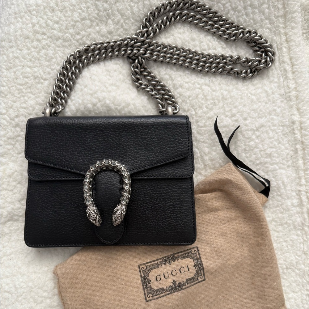 Black Gucci Dionysus bag